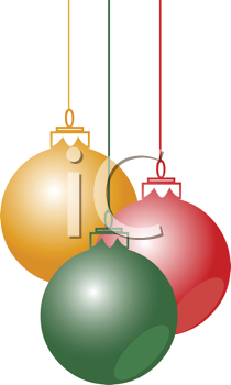 Christmas Ornaments Clipart