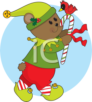 Christmas Elf Clipart