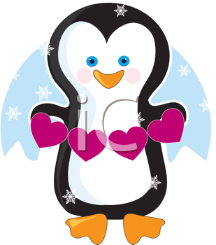 Christmas Penguin Clipart