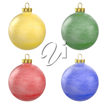 Christmas Ornaments Clipart