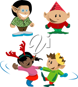 Christmas Elf Clipart