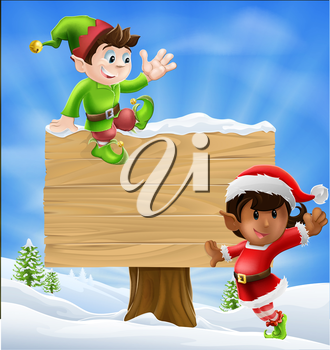 Christmas Elf Clipart