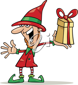 Christmas Elf Clipart