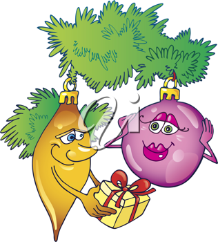 Christmas Ornaments Clipart