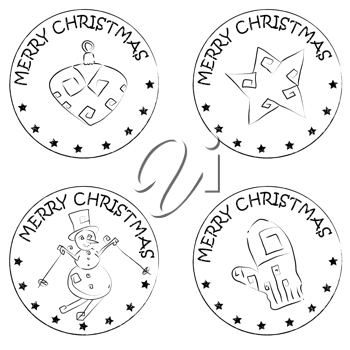 Christmas Candles Clipart