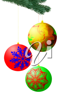 Christmas Ornaments Clipart