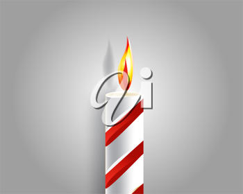 Christmas Candles Clipart