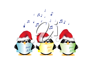 Christmas Penguin Clipart