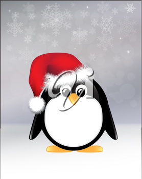 Christmas Penguin Clipart