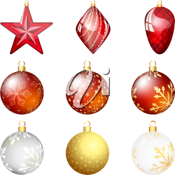 Christmas Ornaments Clipart