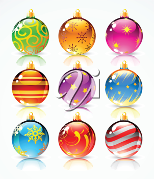 Christmas Ornaments Clipart