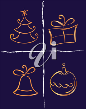 Christmas Ornaments Clipart