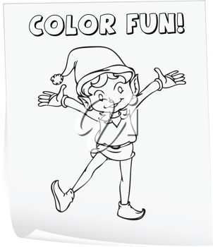 Christmas Elf Clipart