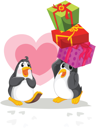 Christmas Penguin Clipart