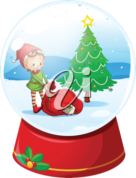 Christmas Elf Clipart