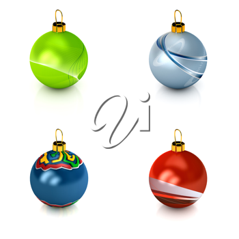 Christmas Ornaments Clipart