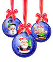 Christmas Ornaments Clipart