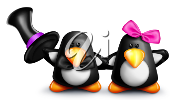 Christmas Penguin Clipart