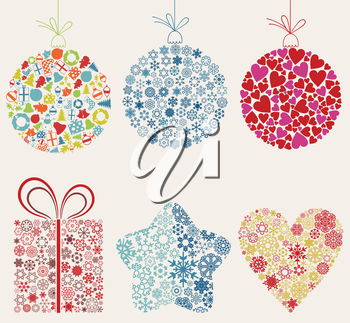 Christmas Ornaments Clipart