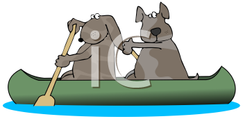 Canoe and Kayak Clipart