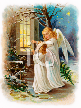 Victorian Angel Clipart