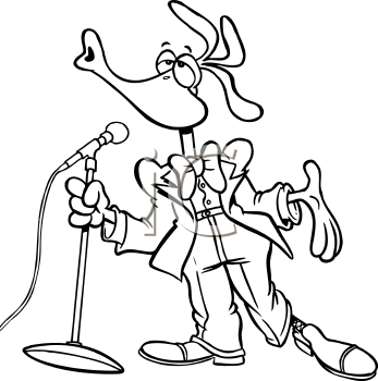 Singer Clipart