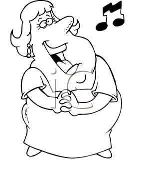 Singer Clipart