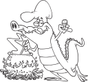 Crocodile Clipart