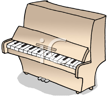 man playing keyboard clipart royalty