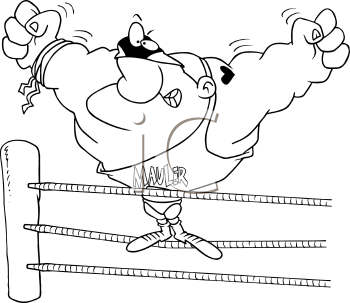 Wrestling Clipart