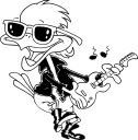 Royalty Free Rock n Roll Clipart