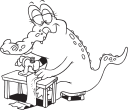 Crocodile Clipart