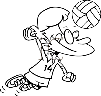 Volleyball Clipart