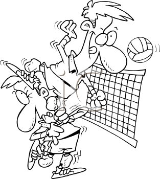 Volleyball Clipart