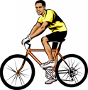 Biking Clipart