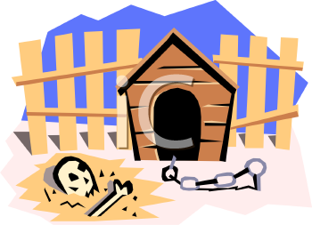 Cartoon+dog+house+clipart