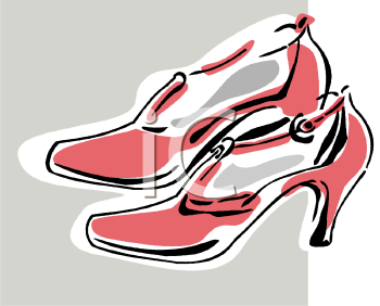 Royalty Free Shoes Clipart