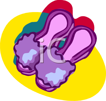 Slippers Clipart