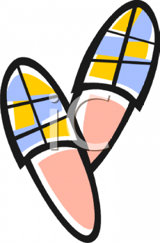 Slippers Clipart