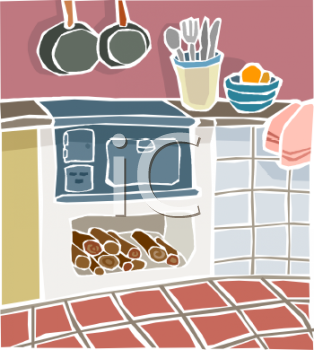 Royalty Free Oven Clipart