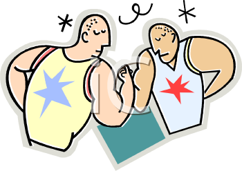 Wrestling Clipart