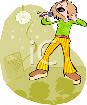 Singer Clipart