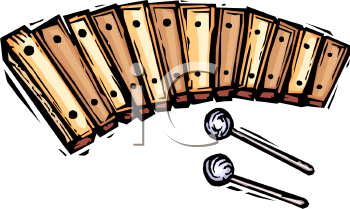 xylophone clipart