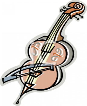 Royalty Free Violin Clipart