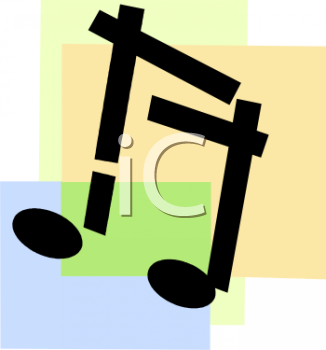 Royalty Free Music Notes Clipart