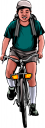 Biking Clipart