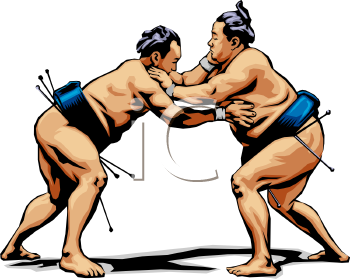 Wrestling Clipart