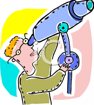 Astronomer Clipart