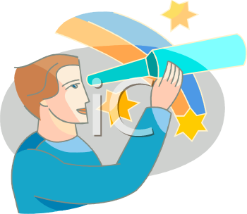 Astronomer Clipart