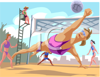 Volleyball Clipart